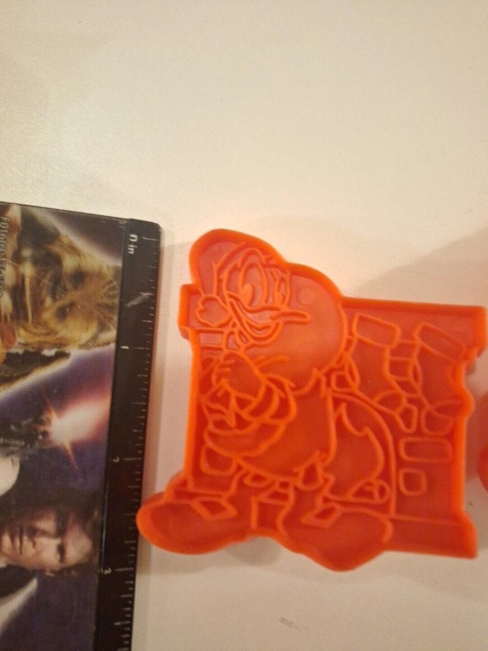 Disney Donald Duck Goofy Plastic Cookie Cutters Vintage 3 Lot Head Face - Picture 8 of 9